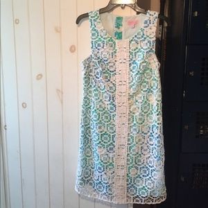 LILLY PULITZER- ROSALIE SHIFT- TAGS ATTACHED